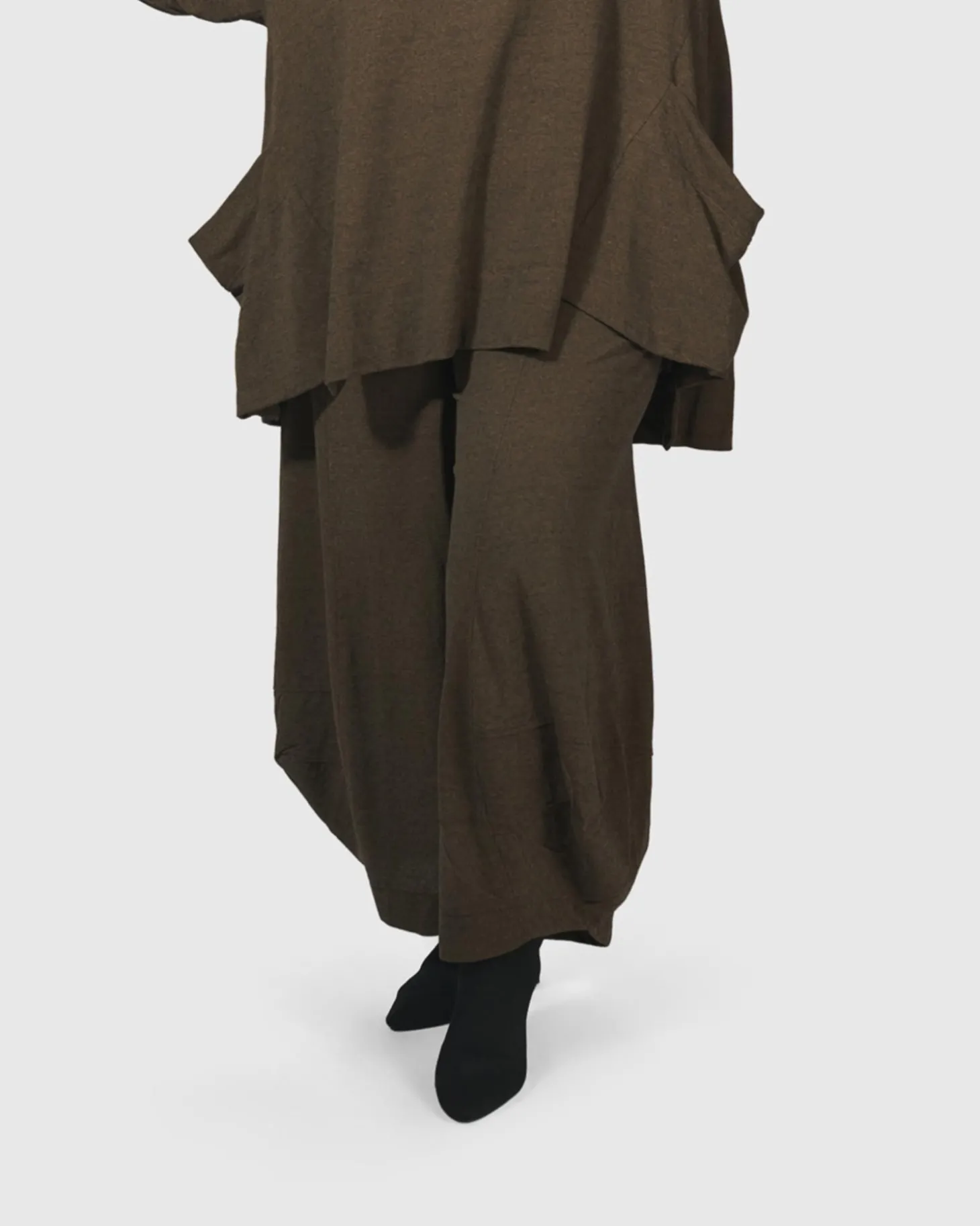 Essential Toned Up Punto Pants, Brown