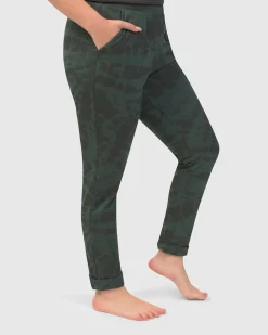 Exhale Jogger Pants, Forest Tie-Dye