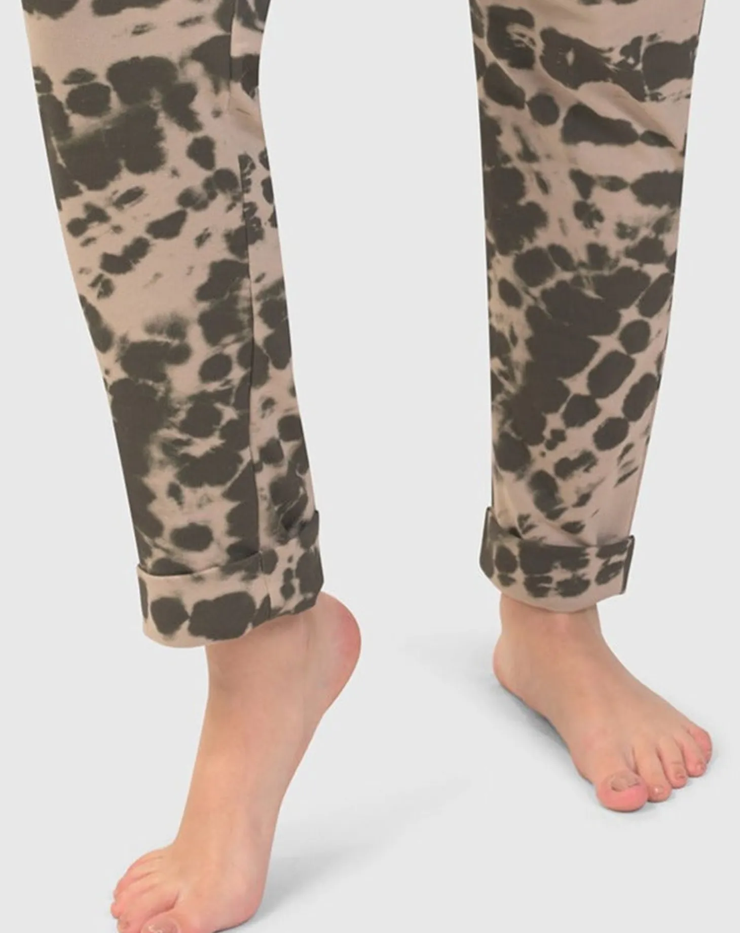 Exhale Jogger Pants, Stone Tie-Dye