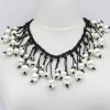 Faux Pearl Necklace, Love