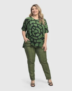 Fearless Iconic Stretch Jeans, Green