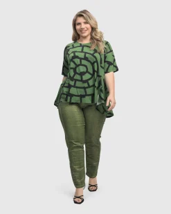 Fearless Iconic Stretch Jeans, Green