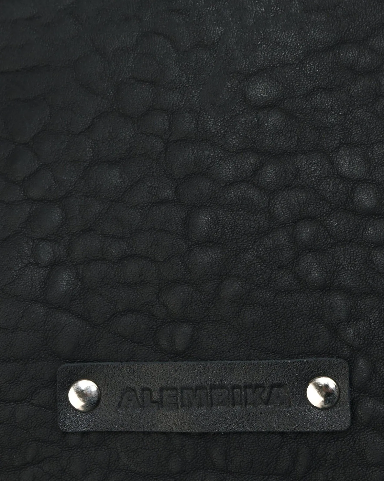 Flat Stash Pouch Bag, Black