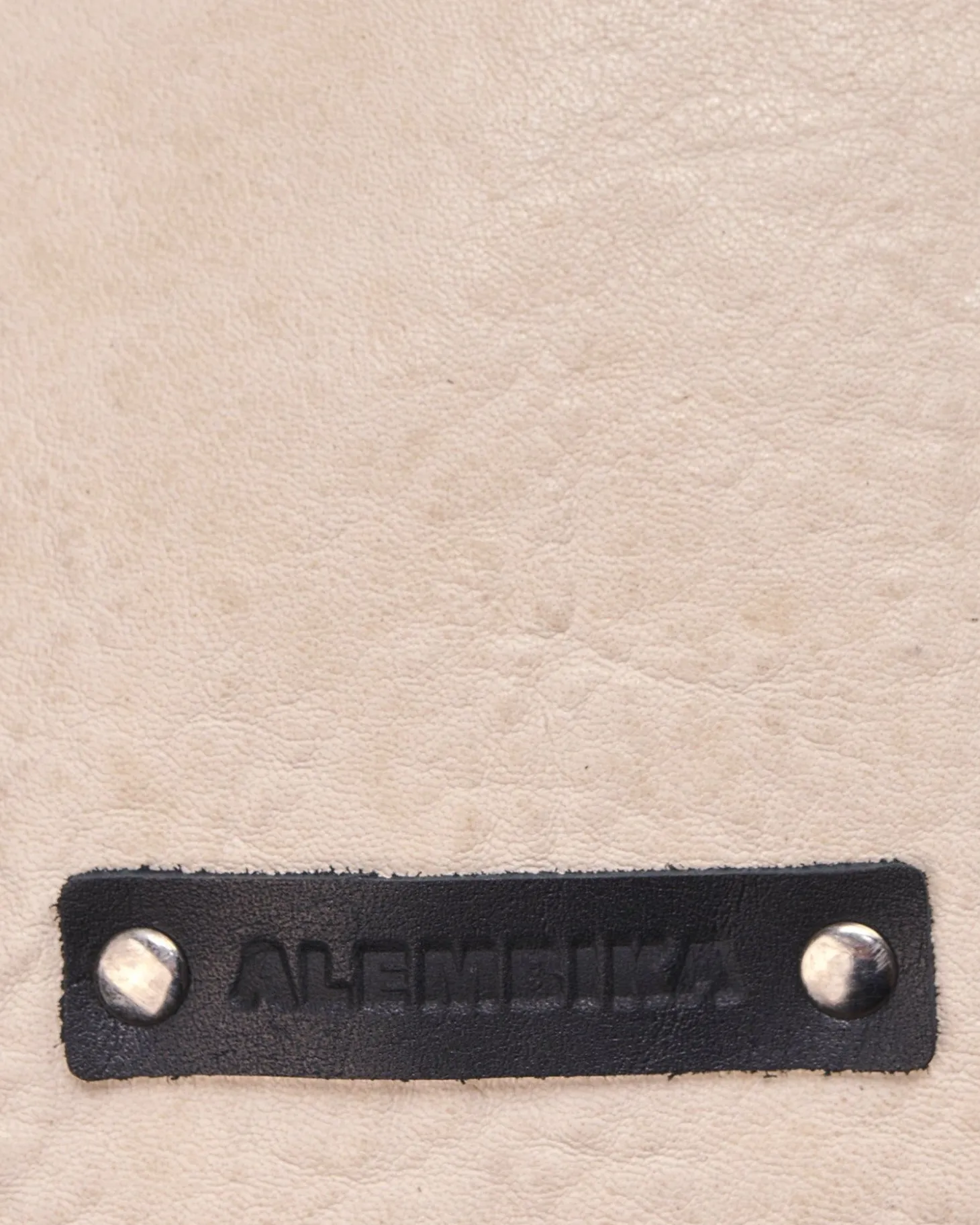 Flat Stash Pouch Bag, Ivory
