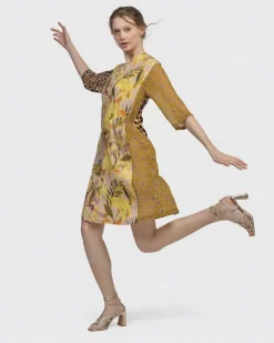 Fleur De Lis Shift Dress, Lilly