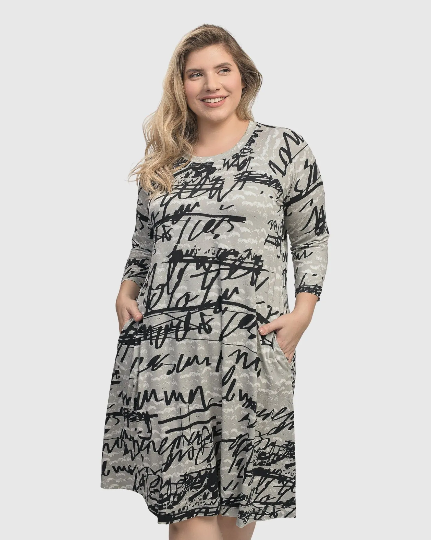 Flirty A Line Dress, Script