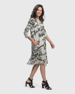 Flirty A Line Dress, Script