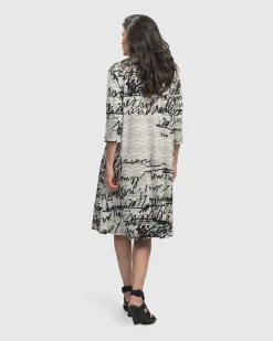 Flirty A Line Dress, Script