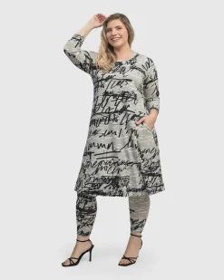 Flirty A Line Dress, Script
