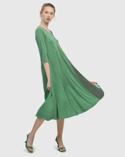 Forget-Me-Not A-Line Maxi Dress, Garden