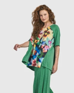 Forget-Me-Not Trapeze Top, Garden