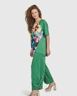 Forget-Me-Not Trapeze Top, Garden