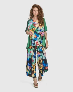 Forget-Me-Not Trapeze Top, Garden