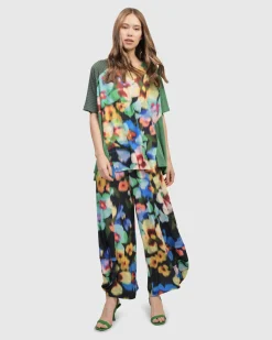 Forget-Me-Not Trapeze Top, Garden