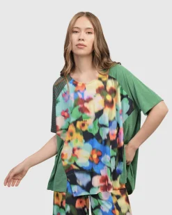 Forget-Me-Not Trapeze Top, Garden