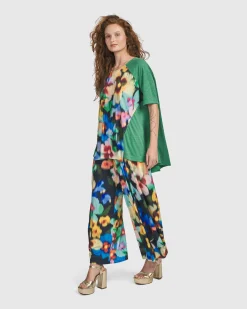 Forget-Me-Not Trapeze Top, Garden