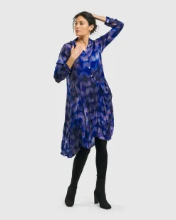 Fortuna Wonderful Pocket Dress, Royal