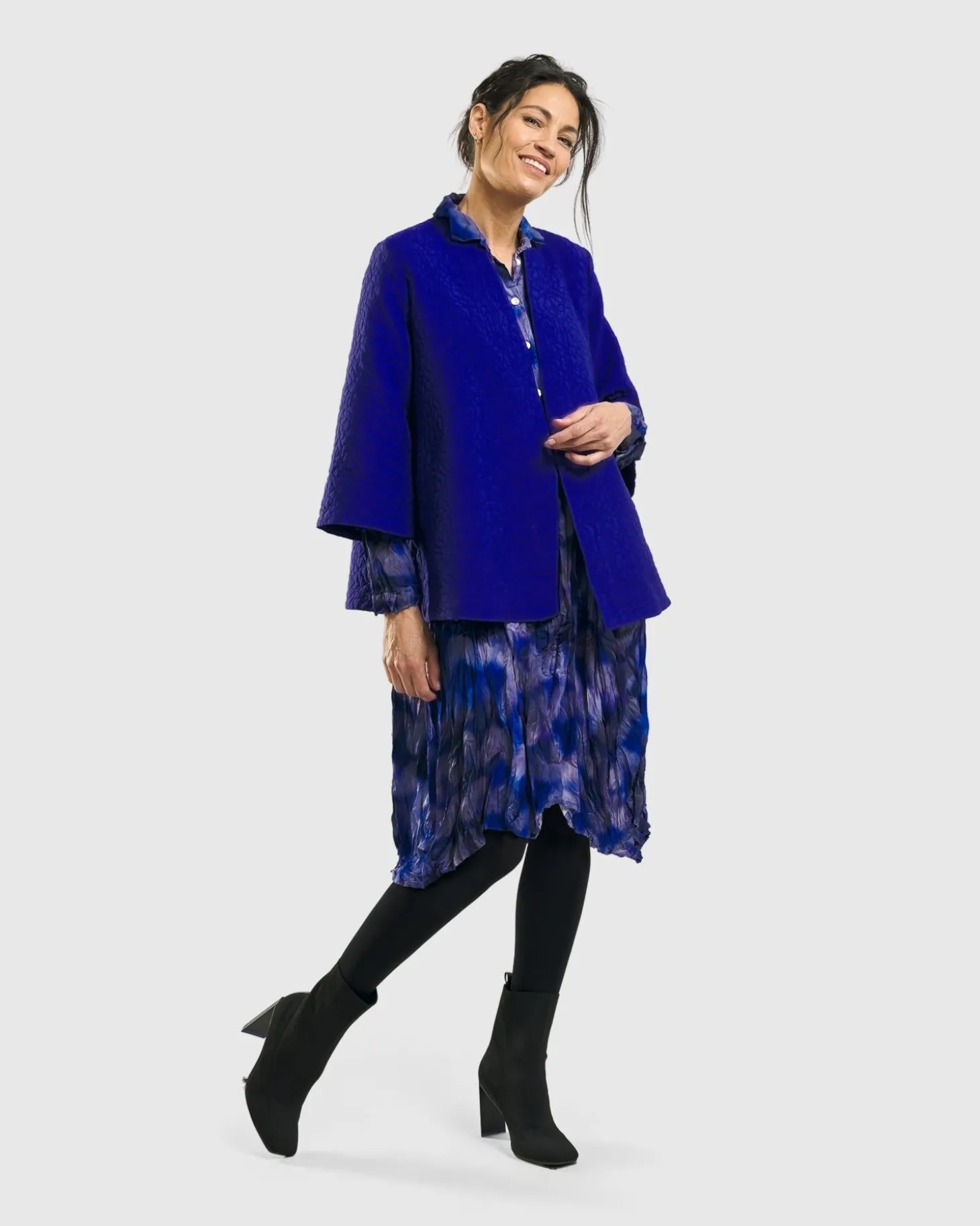 Fortuna Wonderful Pocket Dress, Royal