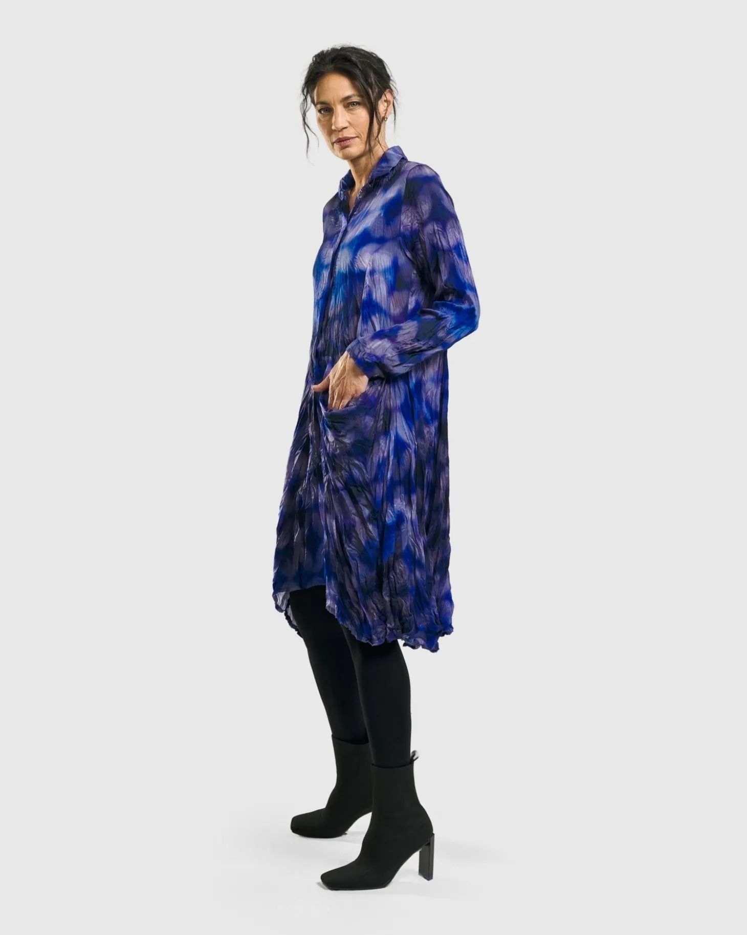 Fortuna Wonderful Pocket Dress, Royal