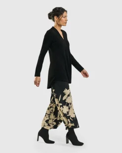 Frances Punto Pants, Floral