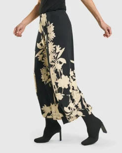 Frances Punto Pants, Floral