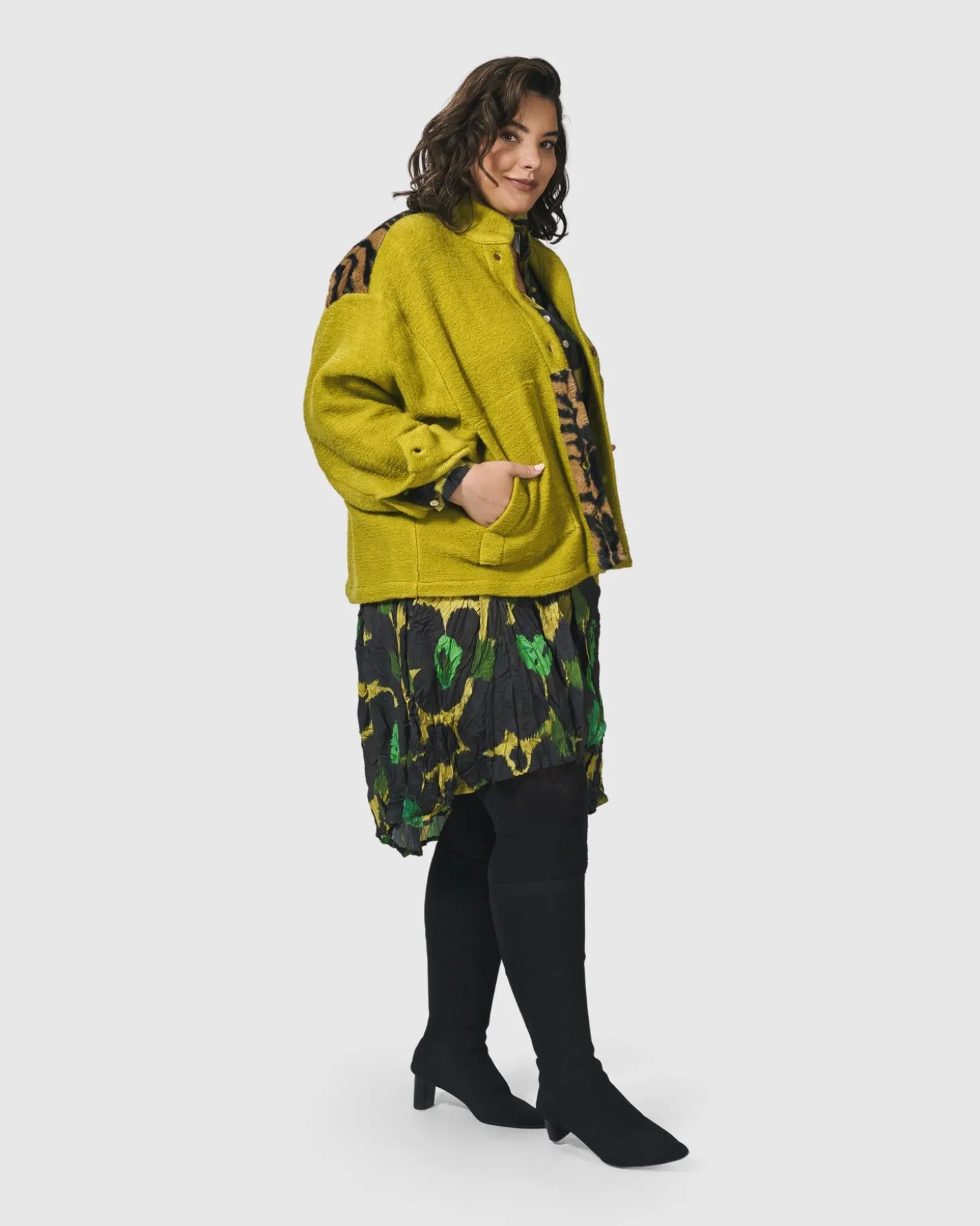 Funkadelic Weekend Jacket, Lime
