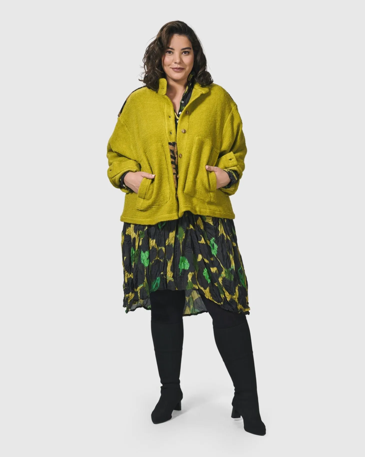 Funkadelic Weekend Jacket, Lime