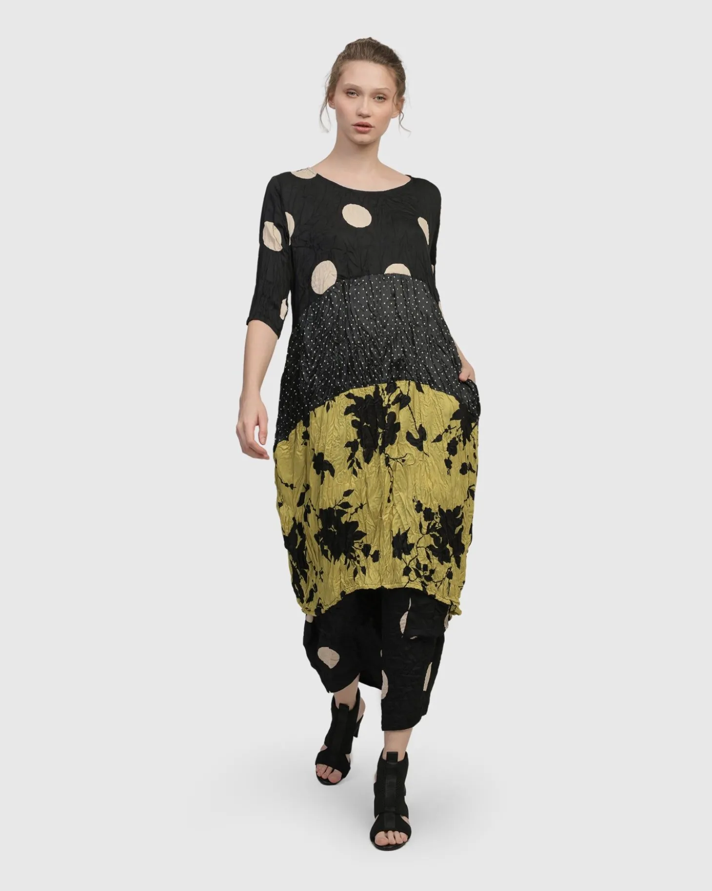 Galliano Relaxed Dress, Mix