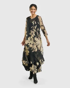 Gardenia Tunic Dress, Floral