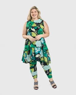 Garden Leggings, Floral