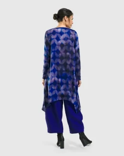 Gemstone Tunic Top, Royal