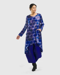 Gemstone Tunic Top, Royal