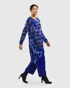 Gemstone Tunic Top, Royal
