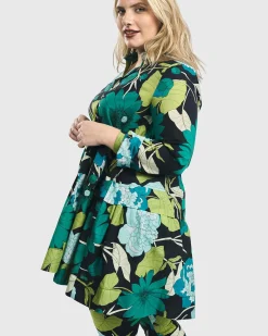 Getaway Tunic Blouse, Floral