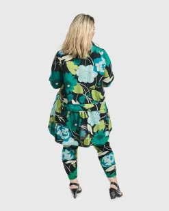 Getaway Tunic Blouse, Floral