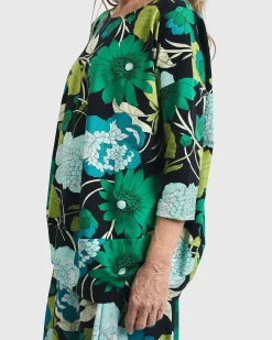 Getaway Tunic Blouse, Floral