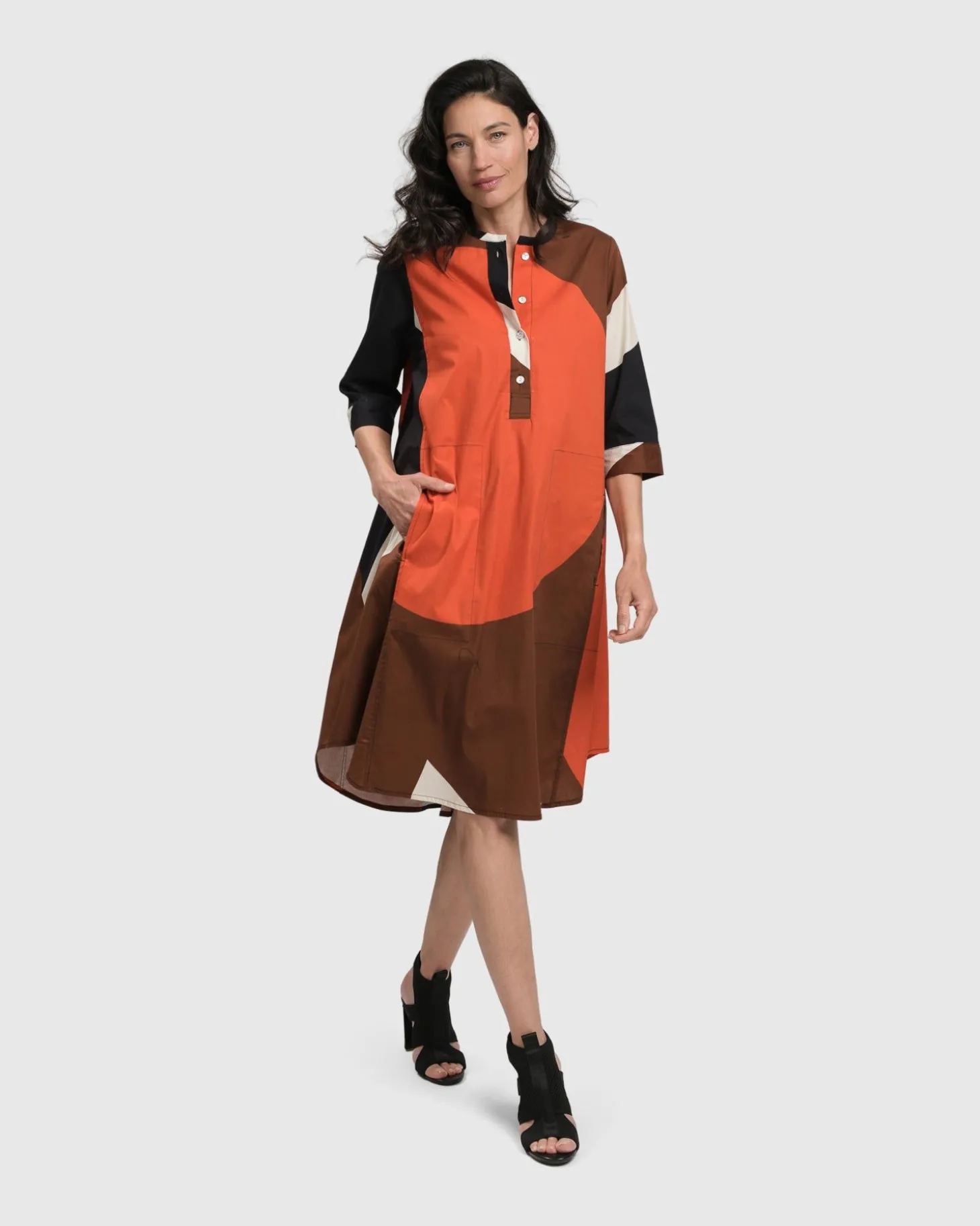 Ginny Oversized Shift Dress, Blossom