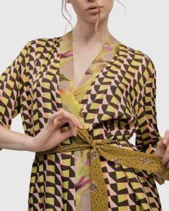 Godard Smoking Jacket, Geometric