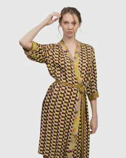 Godard Smoking Jacket, Geometric