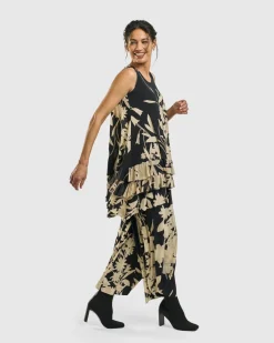 Goldfinch Sleeveless Top, Floral
