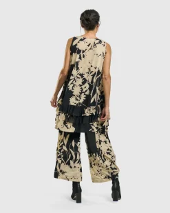 Goldfinch Sleeveless Top, Floral