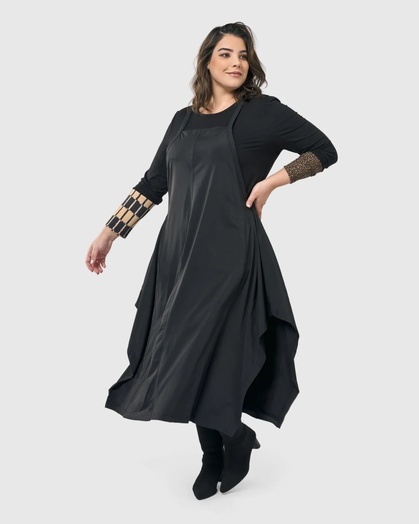 Go-To Long Sleeve Top, Coffee