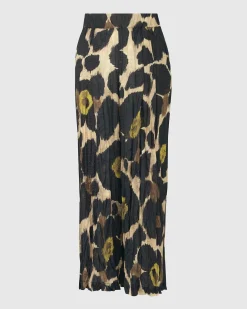 Hazel Crinkle Palazzo Pants, Multi