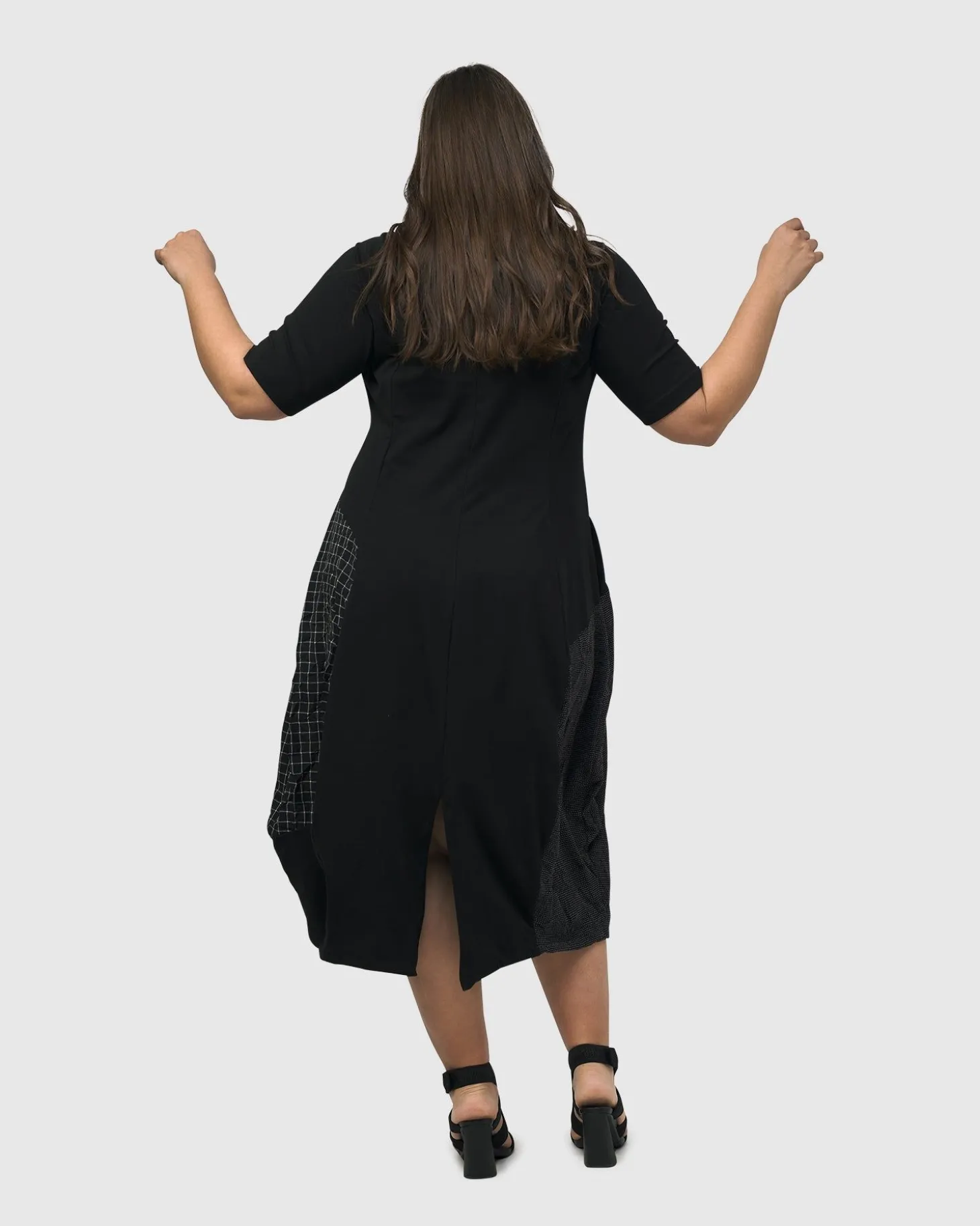 Hera T-Shirt Cocoon Dress, Mix
