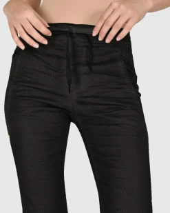 Iconic Stretch Jeans, Black Snake