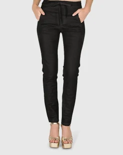 Iconic Stretch Jeans, Black Snake