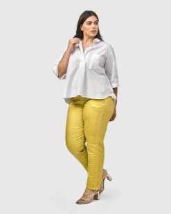 Iconic Stretch Jeans, Honey Snake