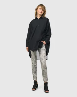 Iconic Stretch Jeans, Marble