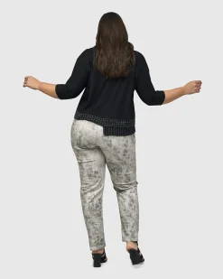 Iconic Stretch Jeans, Marble