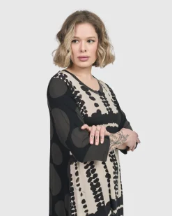 Incan Trail T-Shirt Dress, Savanna